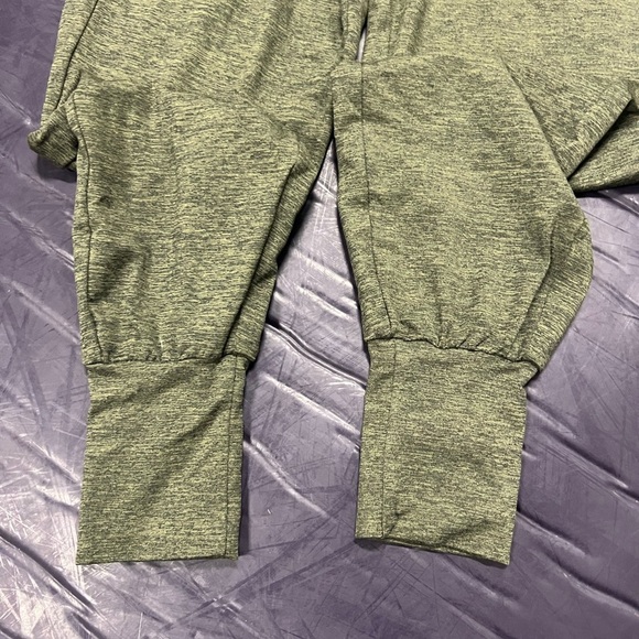 Aerie high waisted jogger pants in olive green size S/TP - Picture 4 of 10